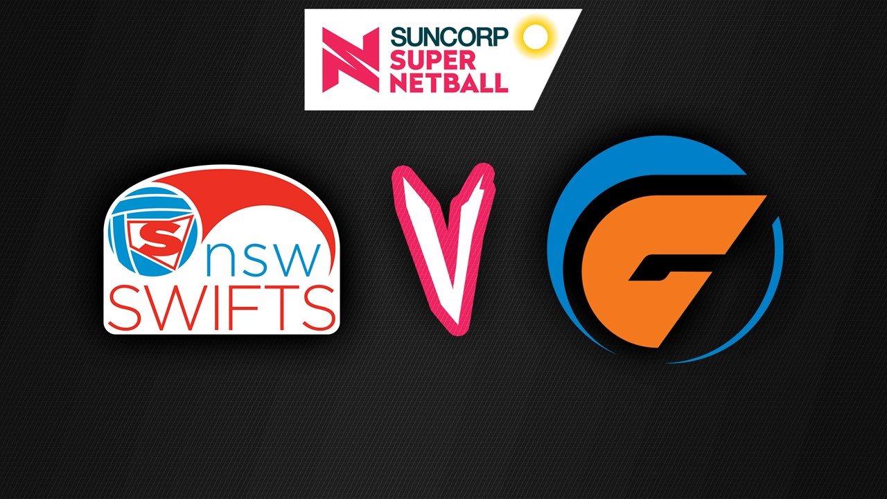 New South Wales Swifts vs Giants Netball poster