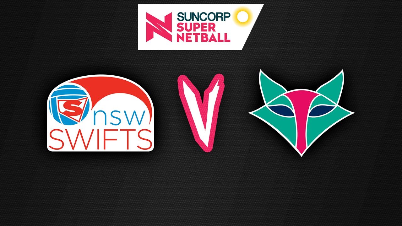 New South Wales Swifts vs Melbourne Vixens poster