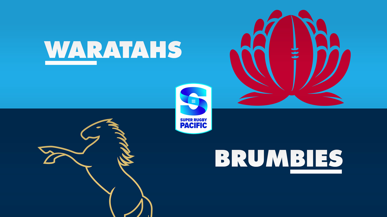 New South Wales Waratahs vs ACT Brumbies poster