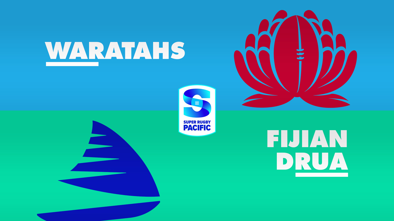New South Wales Waratahs vs Fijian Drua poster
