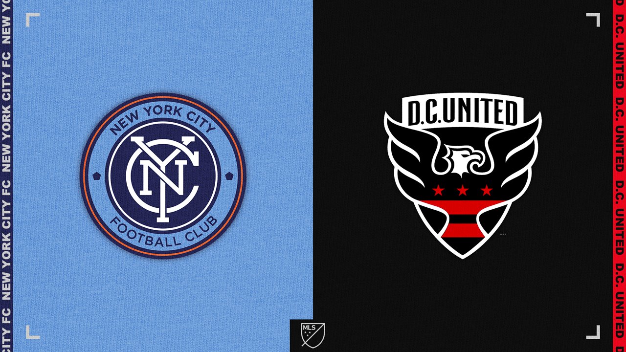 New York City FC vs DC United poster