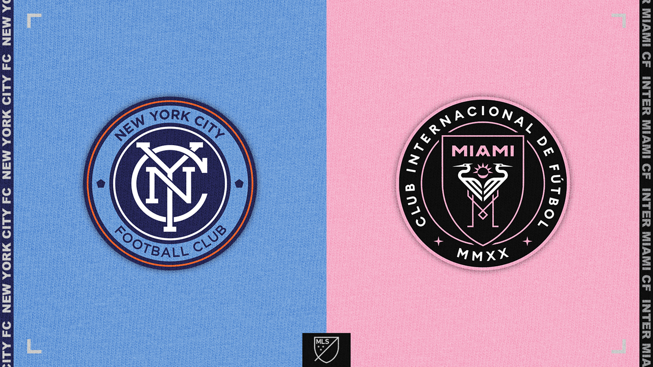 New York City FC vs Inter Miami poster