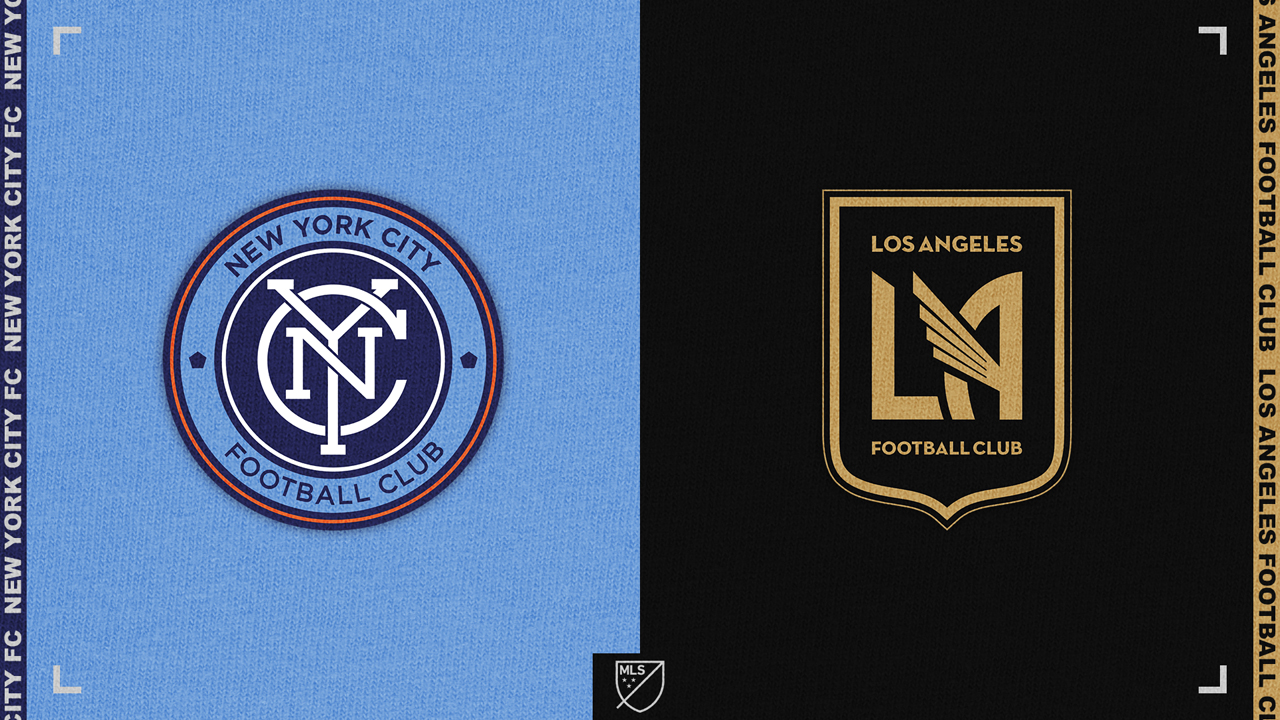New York City FC vs Los Angeles FC poster