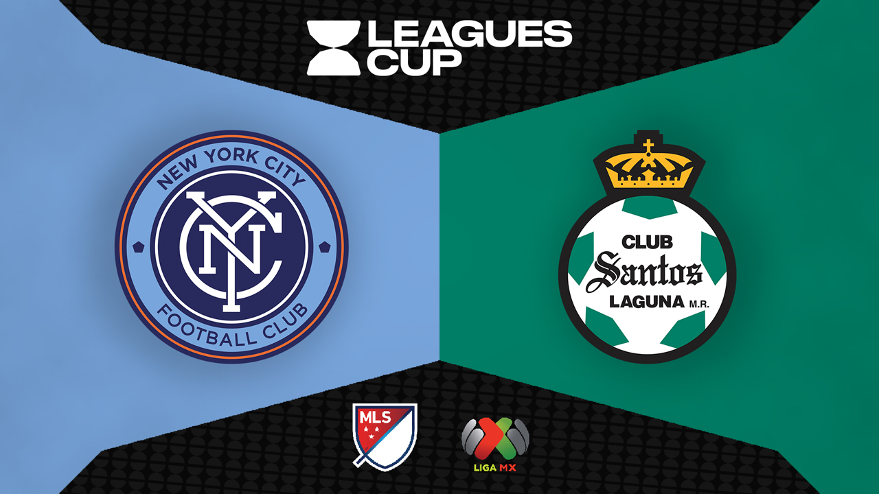 New York City FC vs Santos Laguna poster
