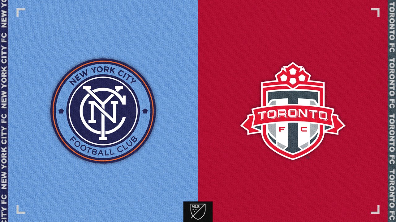 New York City FC vs Toronto FC poster