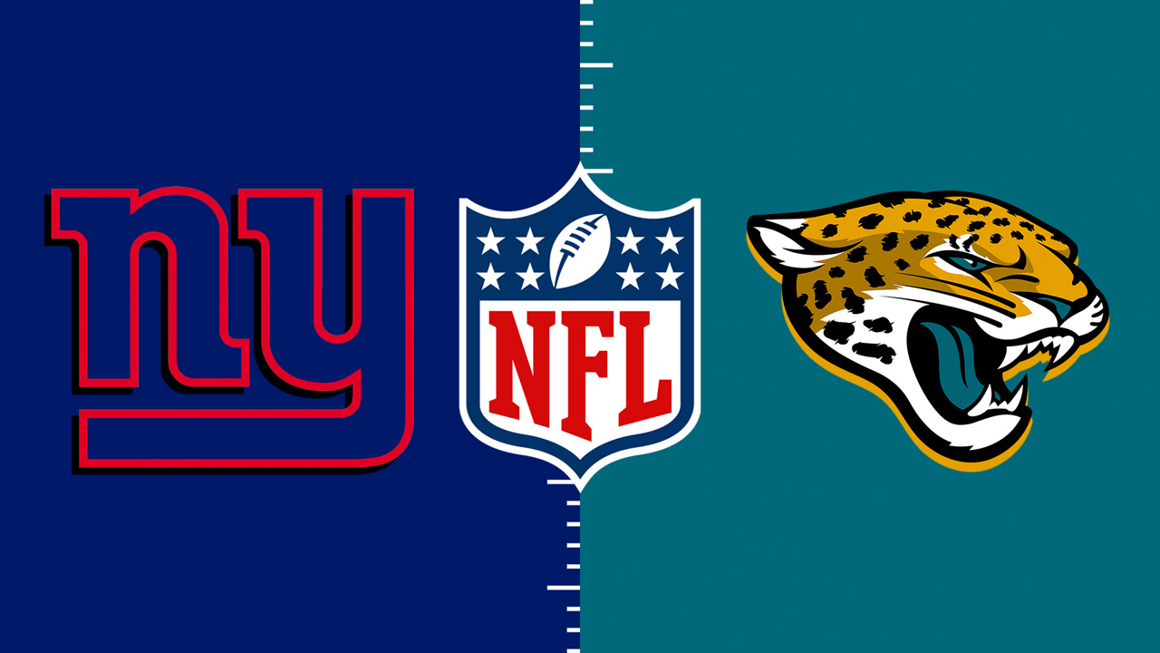 New York Giants vs Jacksonville Jaguars poster