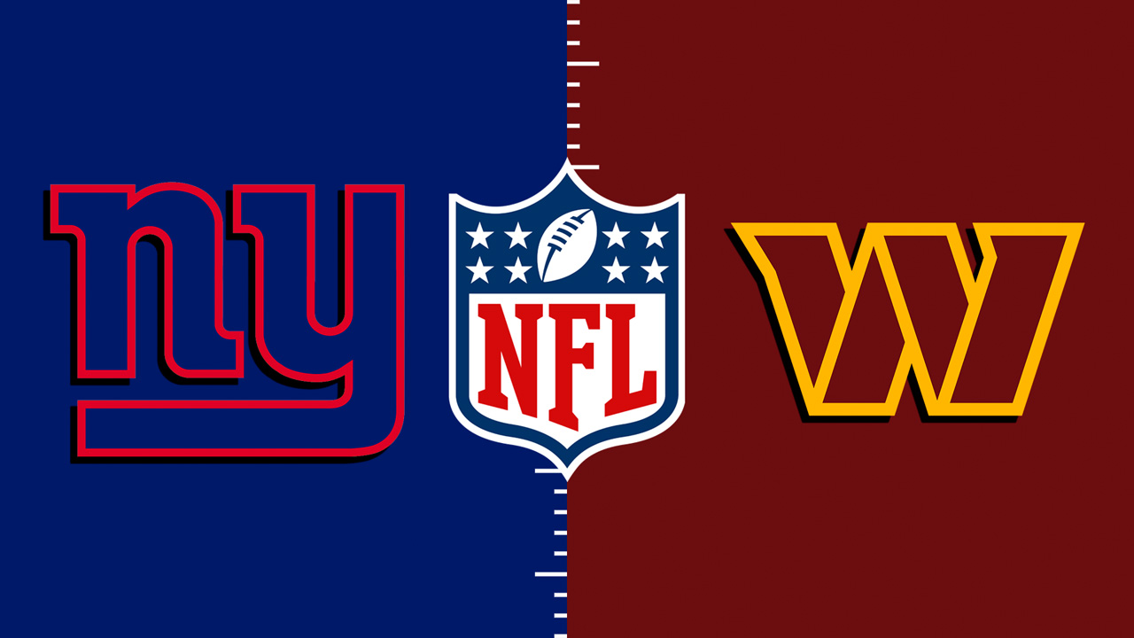 New York Giants vs Washington Commanders poster