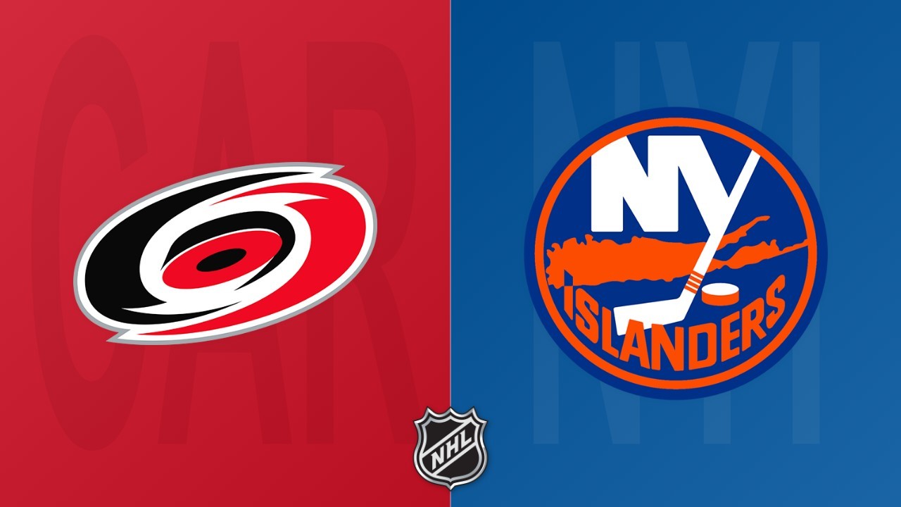 New York Islanders vs Carolina Hurricanes poster