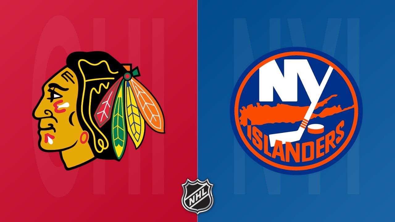 New York Islanders vs Chicago Blackhawks poster