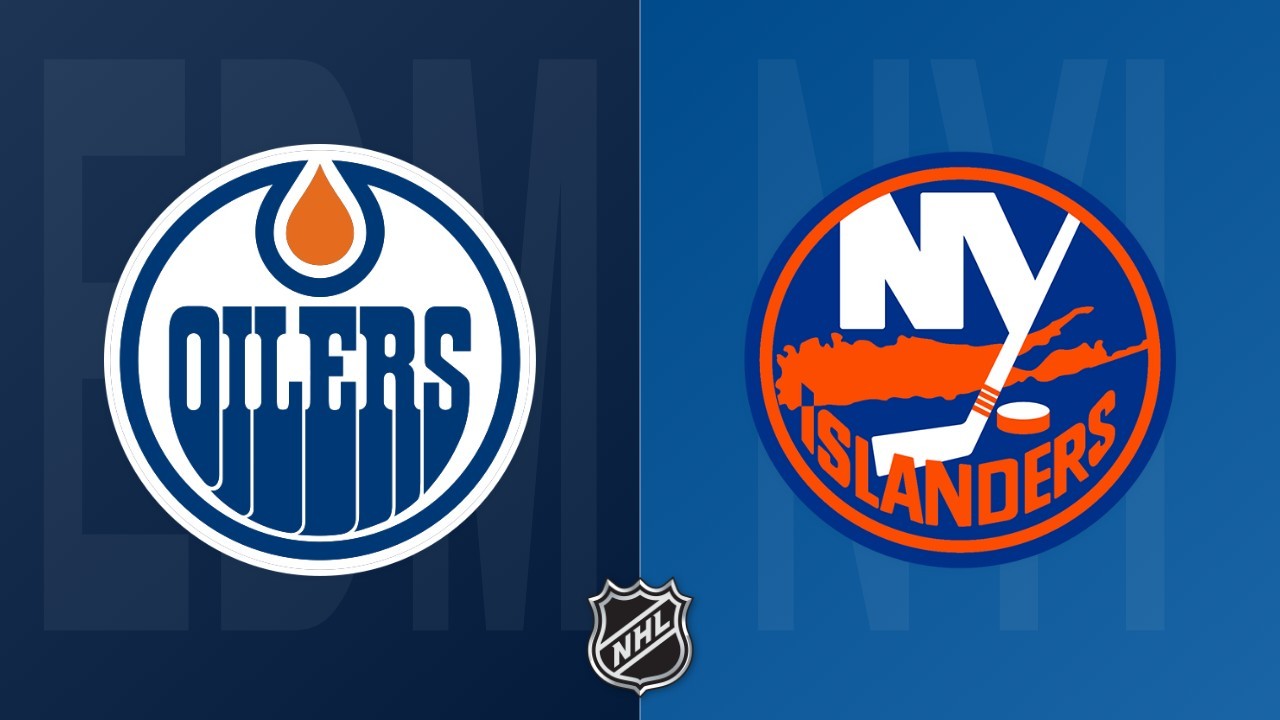 New York Islanders vs Edmonton Oilers poster