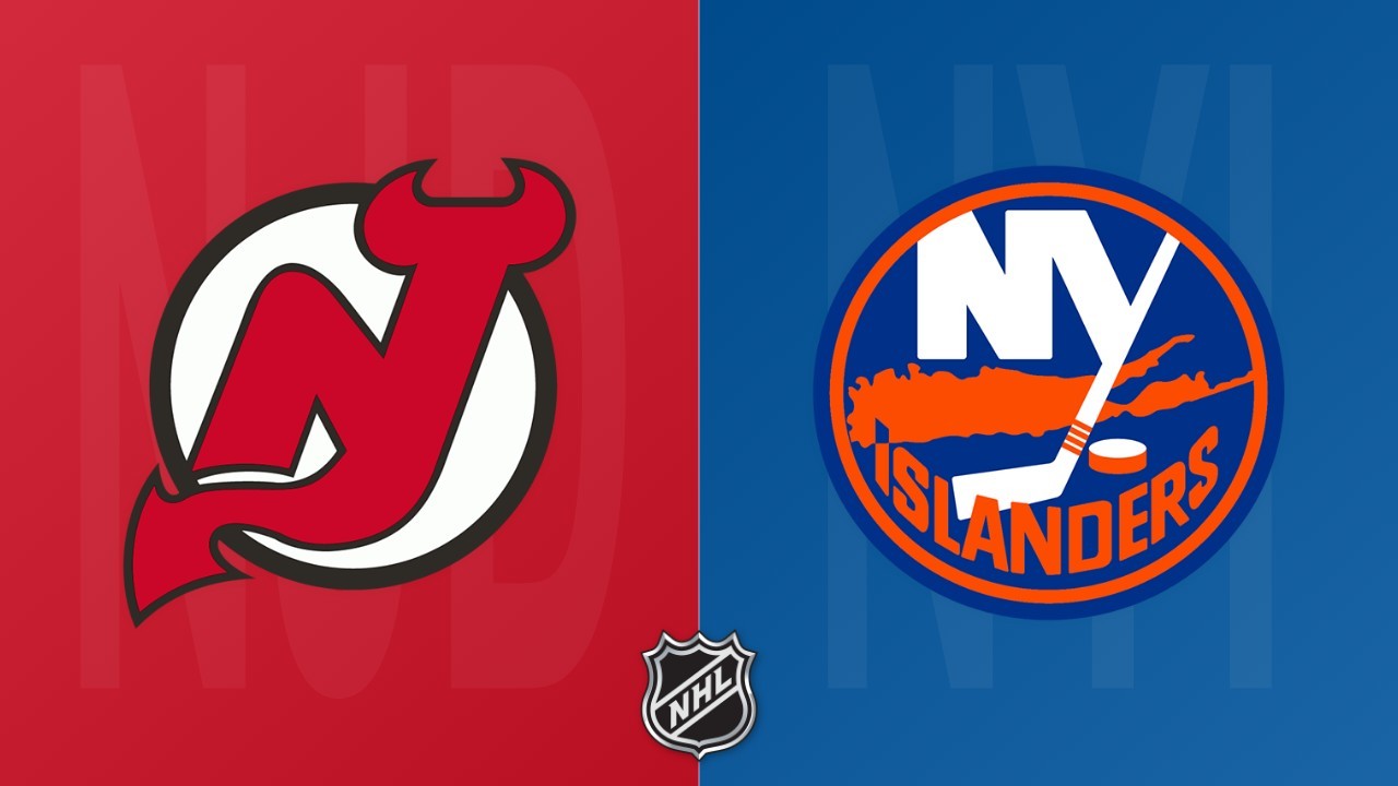 New York Islanders vs New Jersey Devils poster