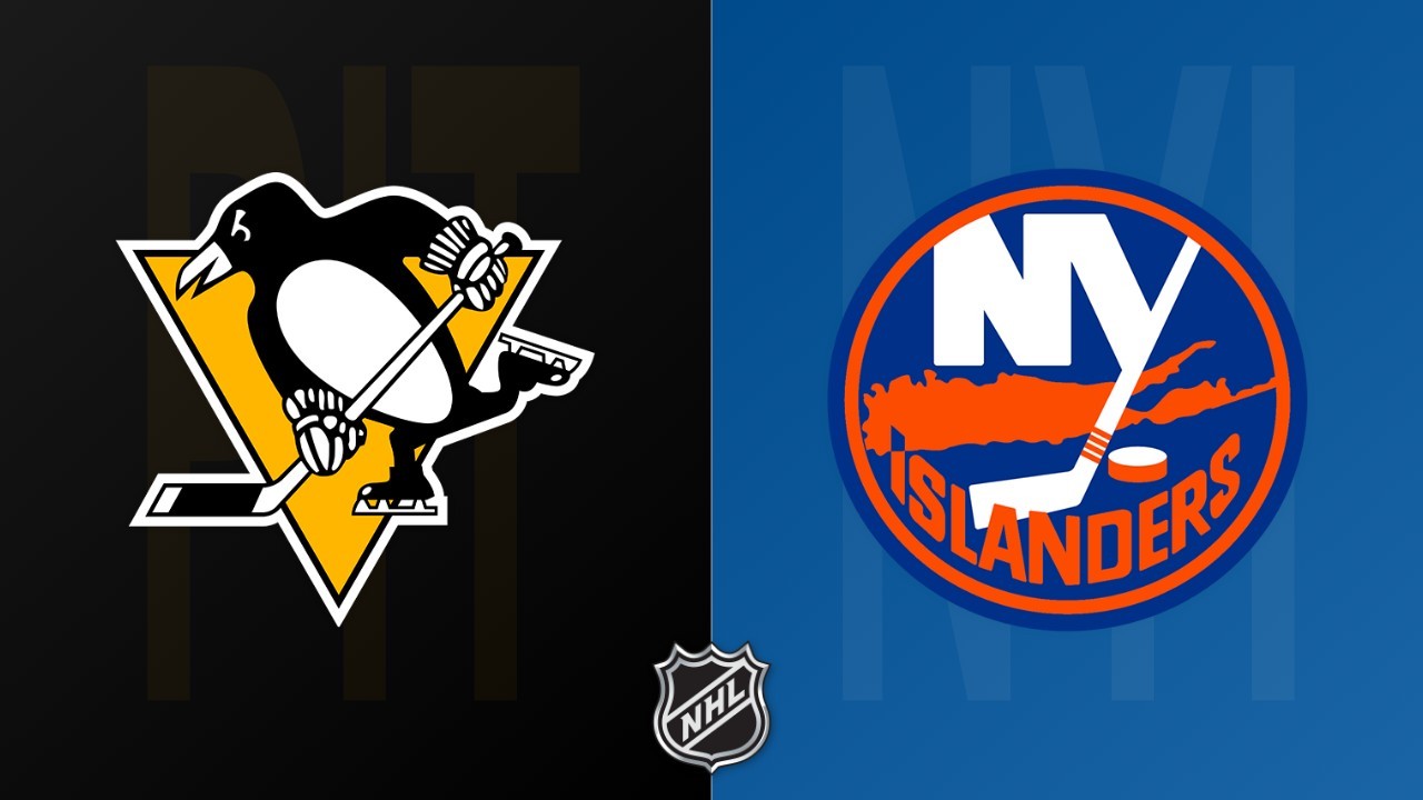 New York Islanders vs Pittsburgh Penguins poster
