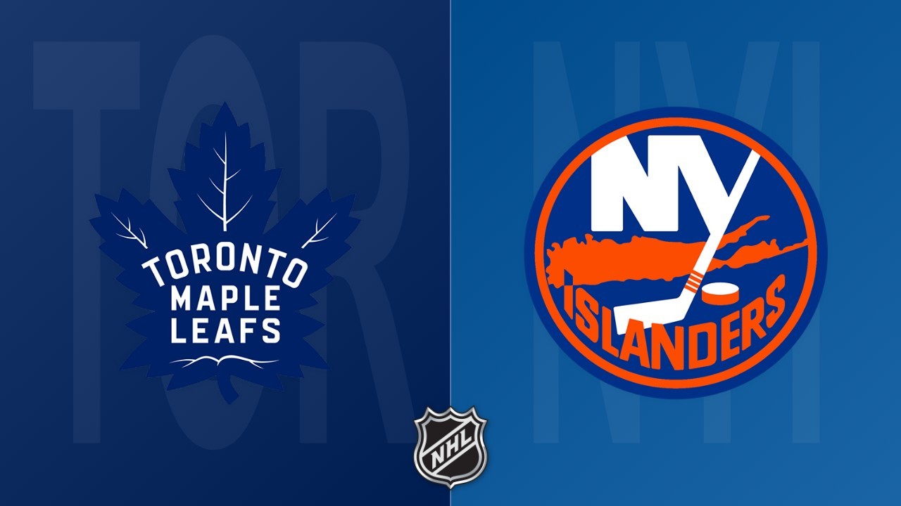 New York Islanders vs Toronto Maple Leafs poster