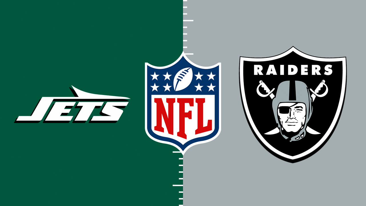 New York Jets vs Las Vegas Raiders poster