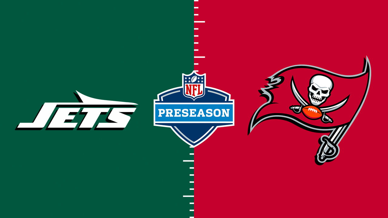 New York Jets vs Tampa Bay Buccaneers poster