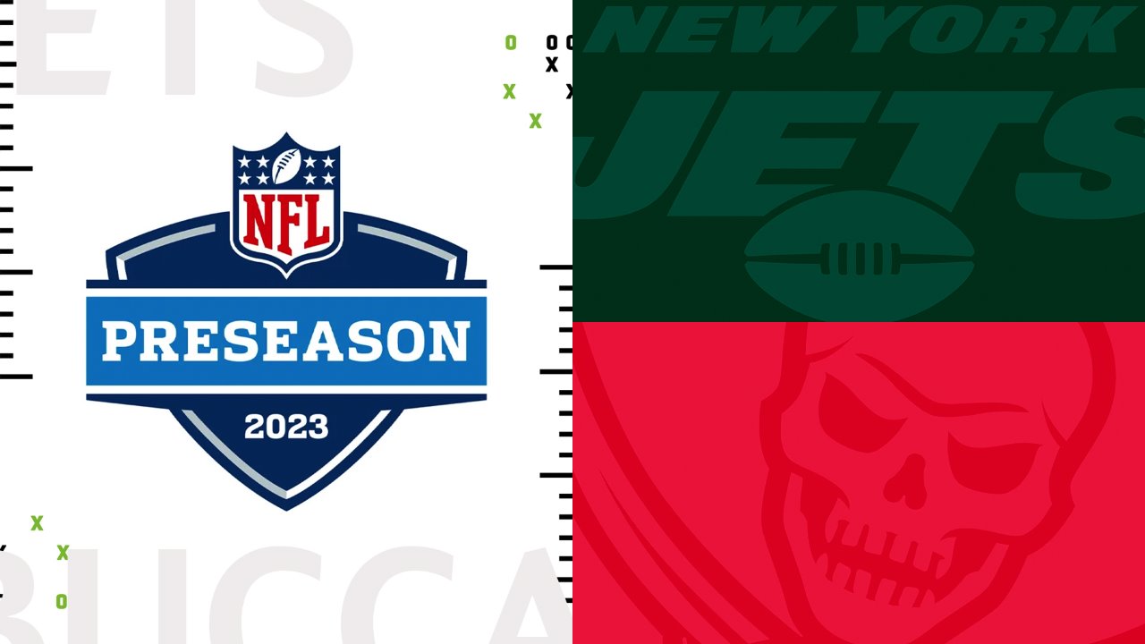 New York Jets vs Tampa Bay Buccaneers poster