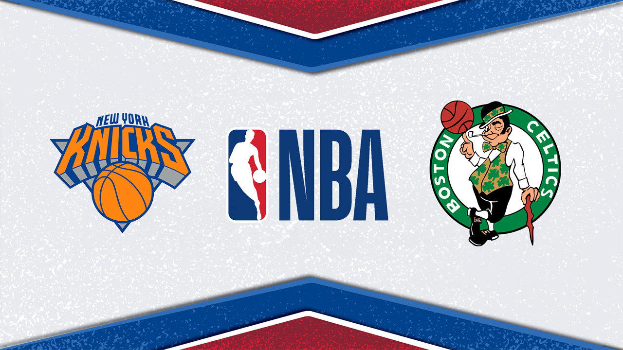 New York Knicks vs Boston Celtics poster