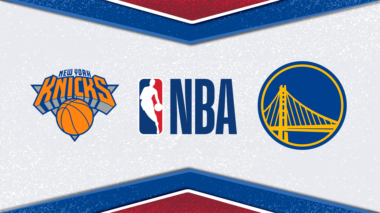 New York Knicks vs Golden State Warriors poster