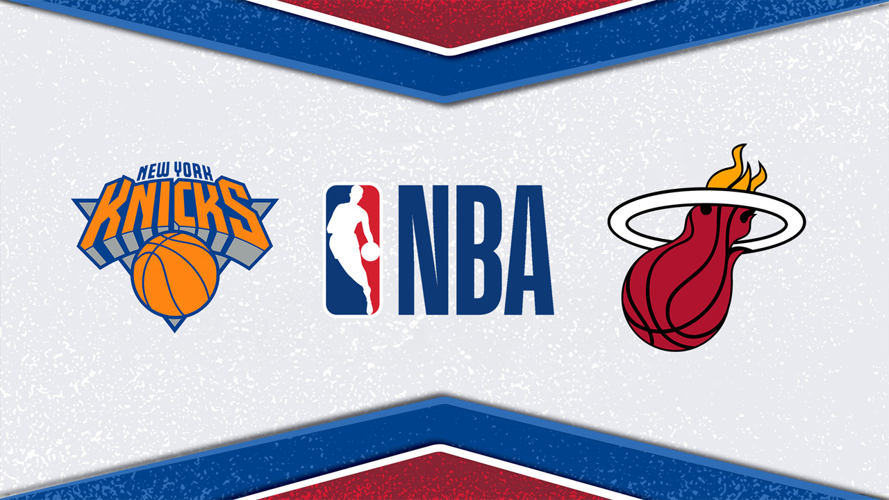New York Knicks vs Miami Heat poster