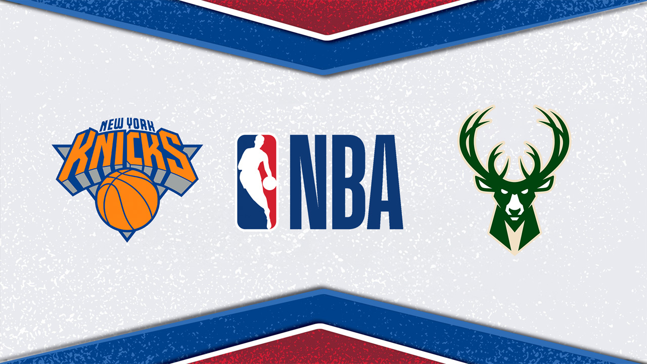 New York Knicks vs Milwaukee Bucks poster