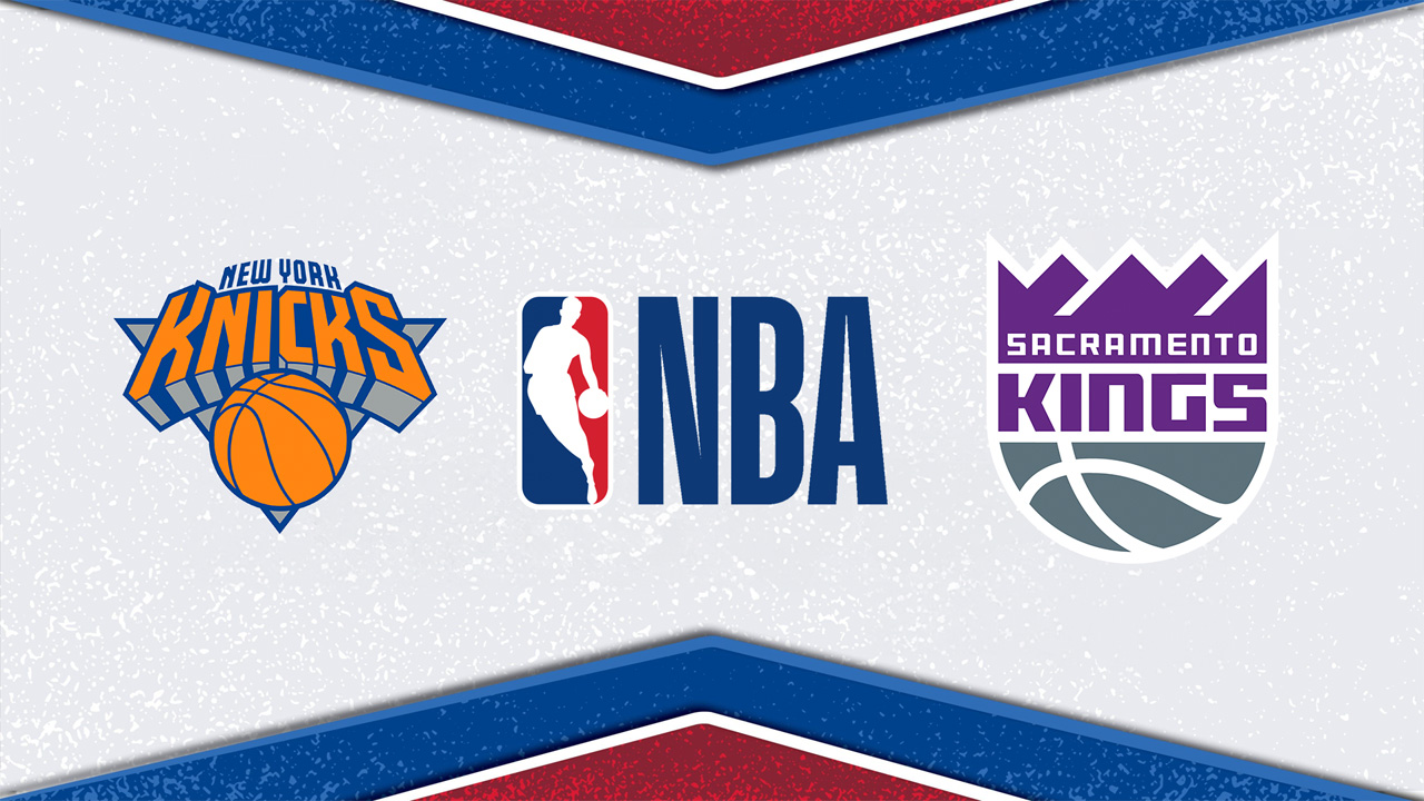 New York Knicks vs Sacramento Kings poster