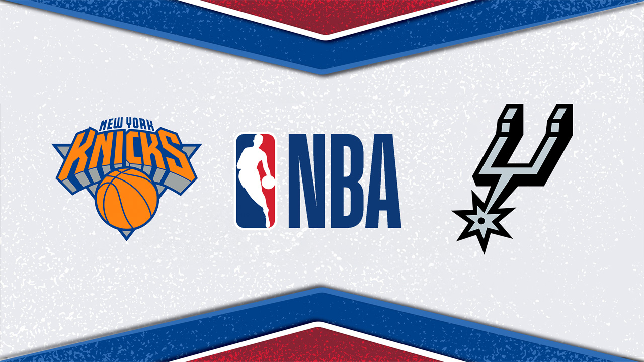 New York Knicks vs San Antonio Spurs poster