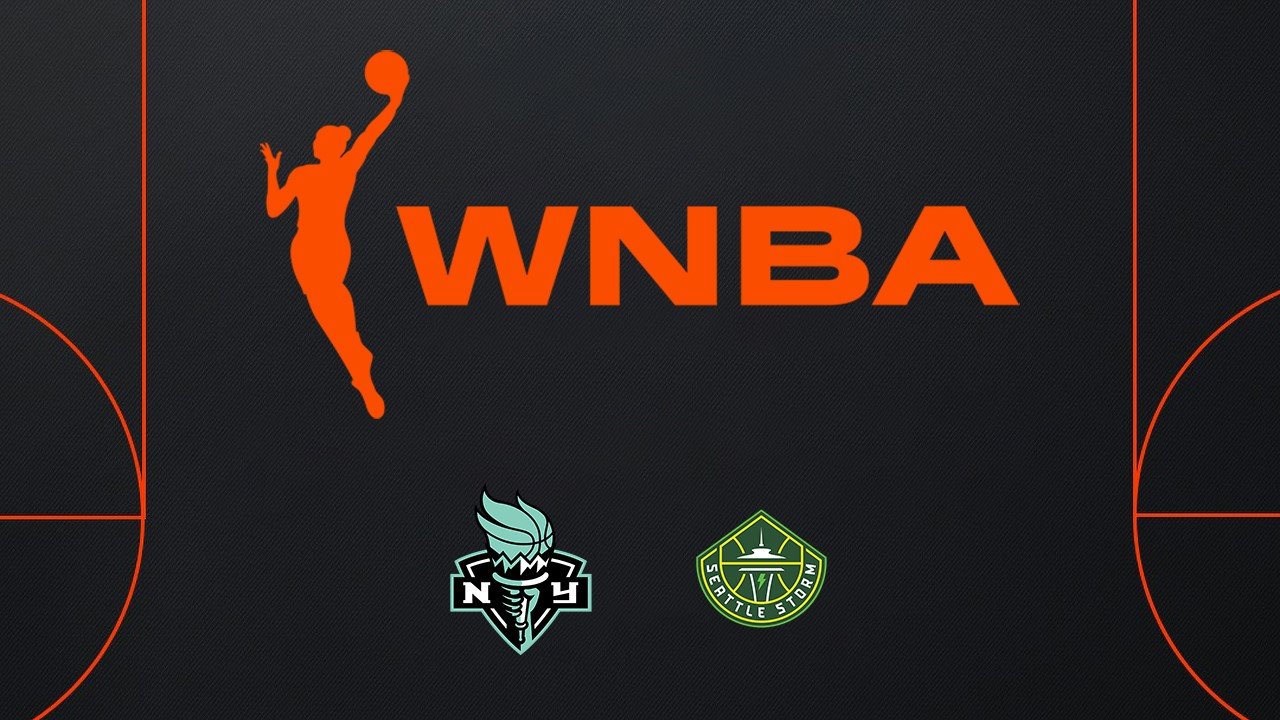 New York Liberty vs Seattle Storm poster
