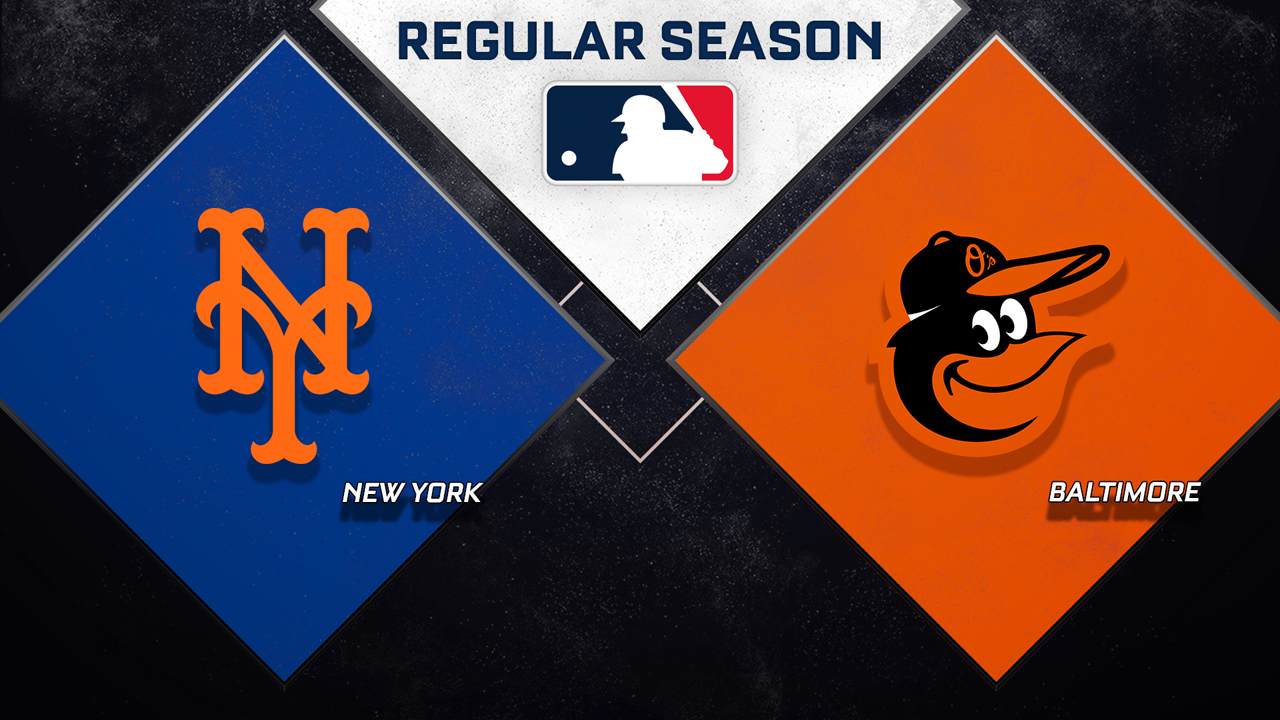 New York Mets vs Baltimore Orioles poster