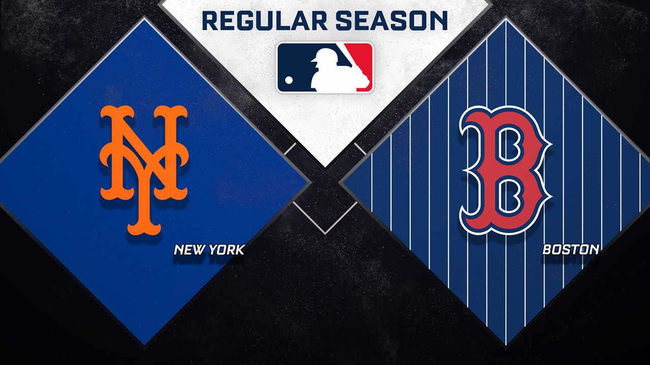 New York Mets vs Boston Red Sox poster