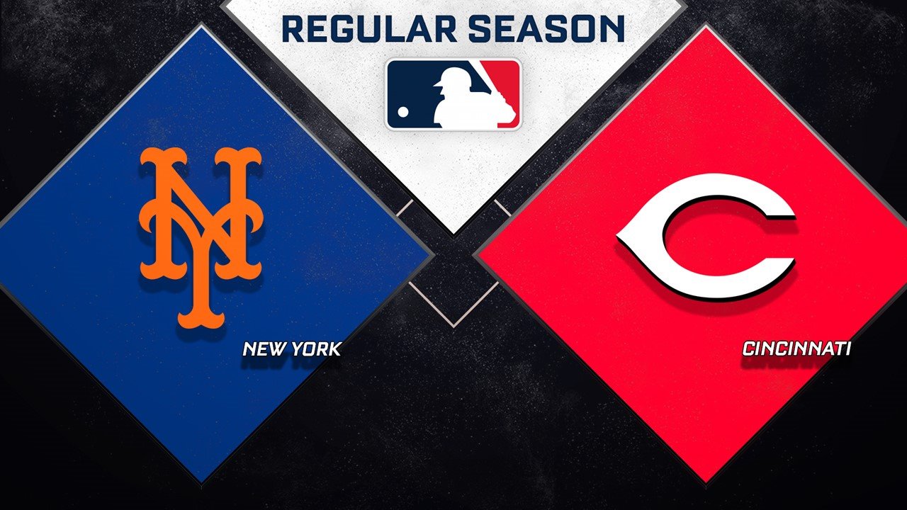 New York Mets vs Cincinnati Reds poster