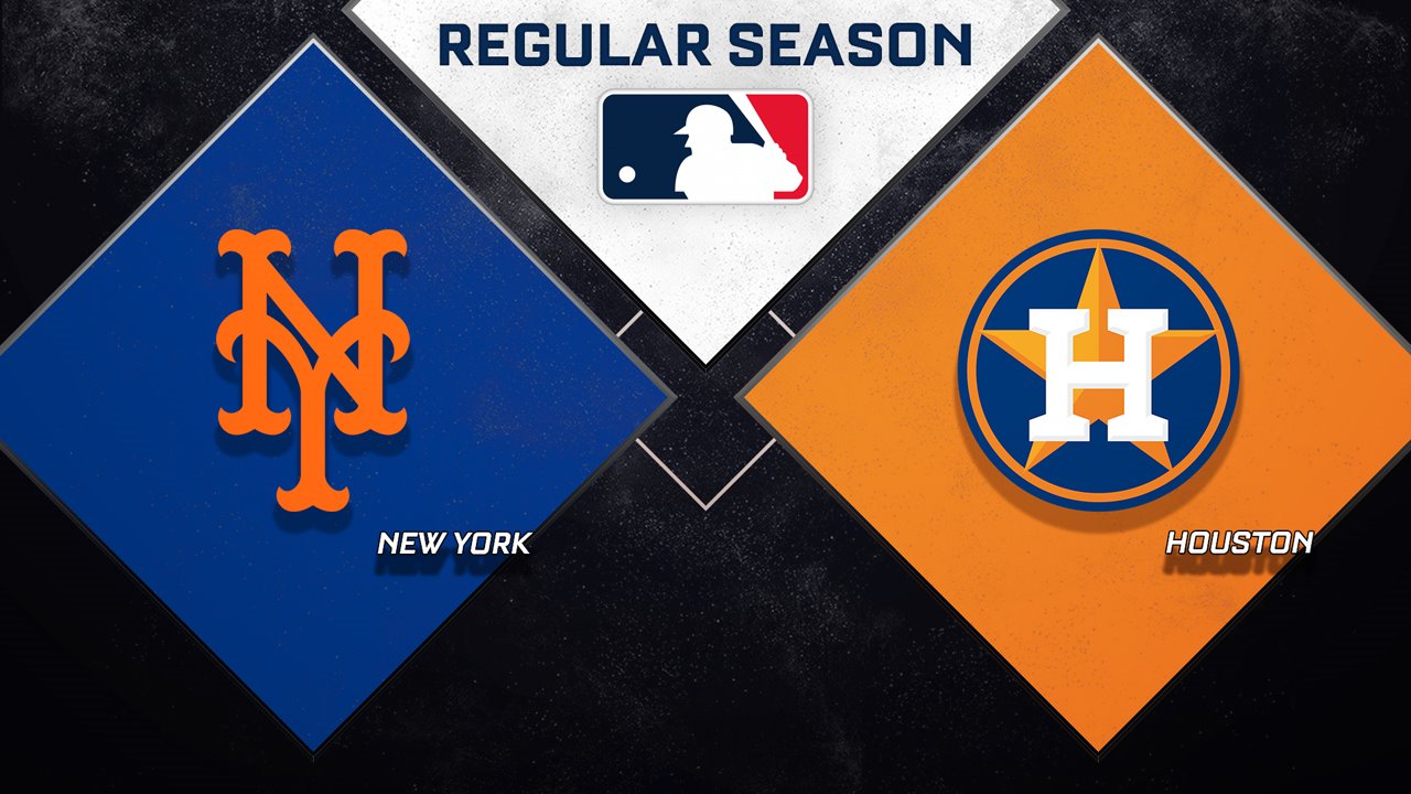 New York Mets vs Houston Astros poster