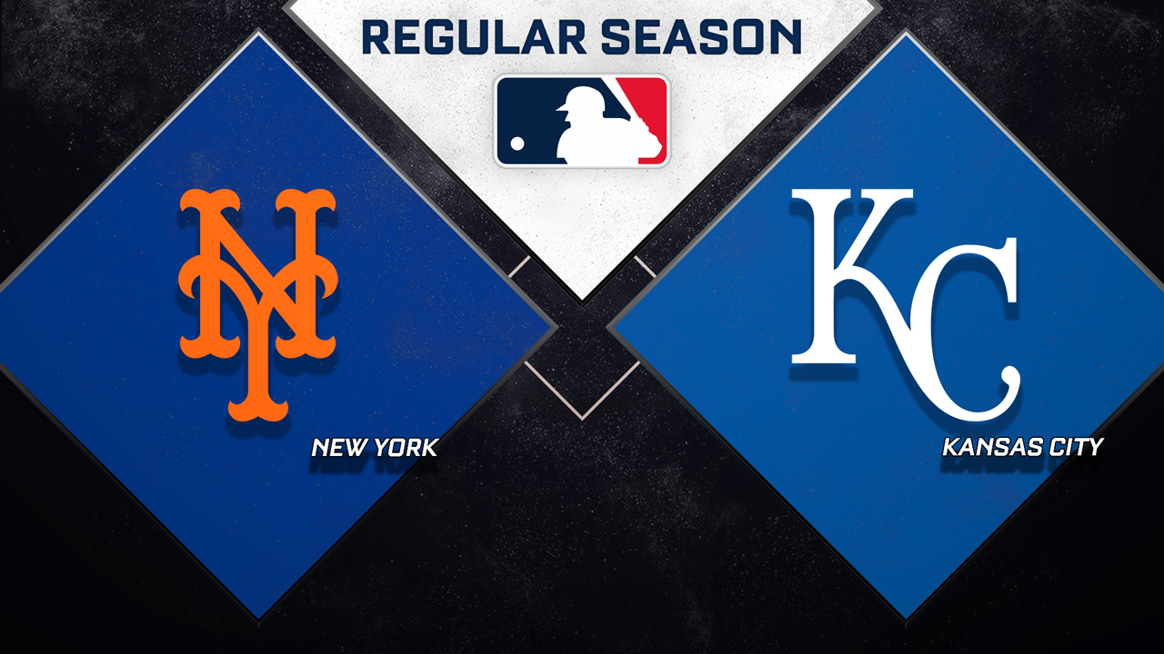 New York Mets vs Kansas City Royals poster