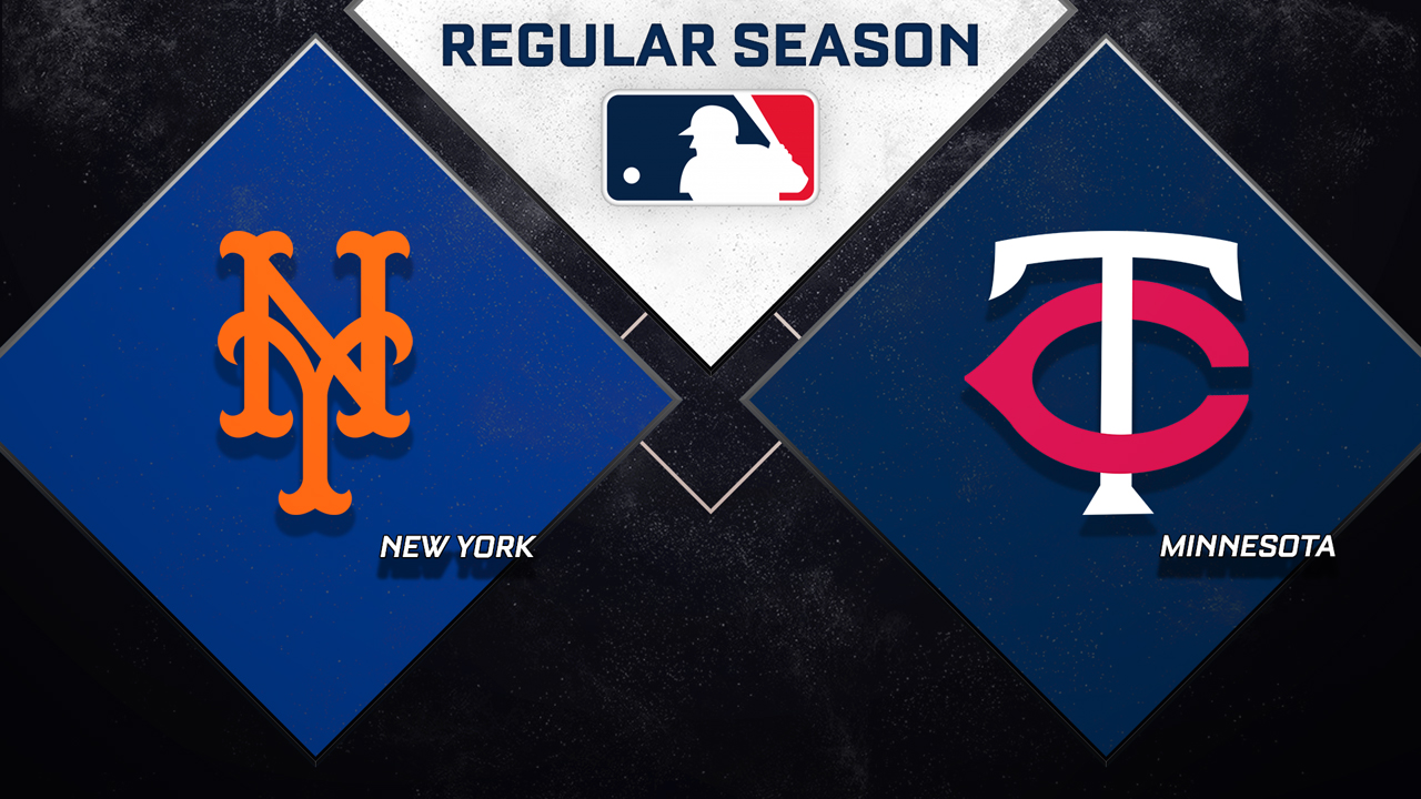 New York Mets vs Minnesota Twins poster