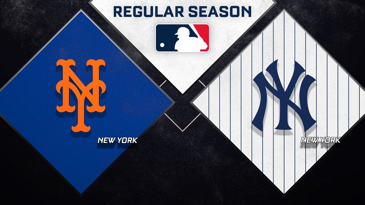 New York Mets vs New York Yankees poster