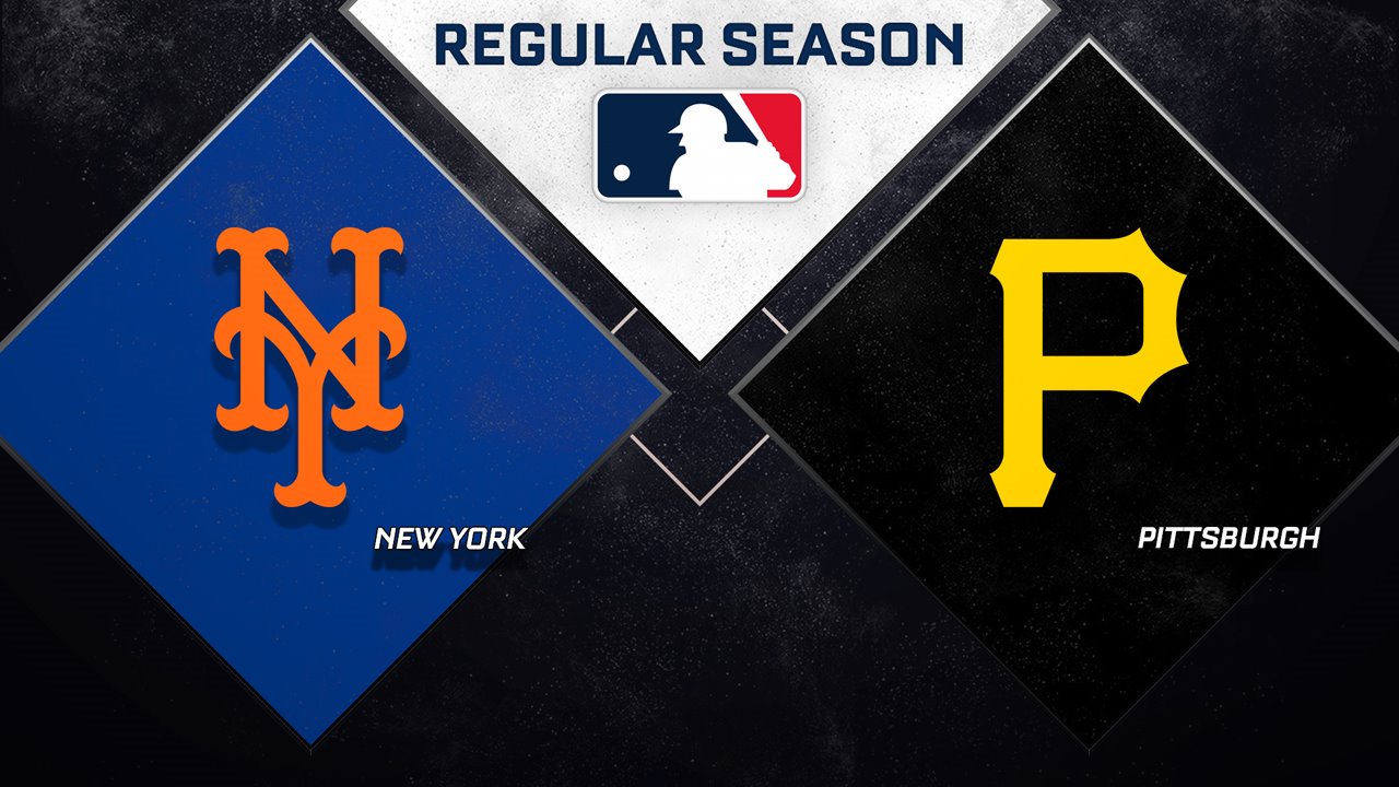 New York Mets vs Pittsburgh Pirates poster