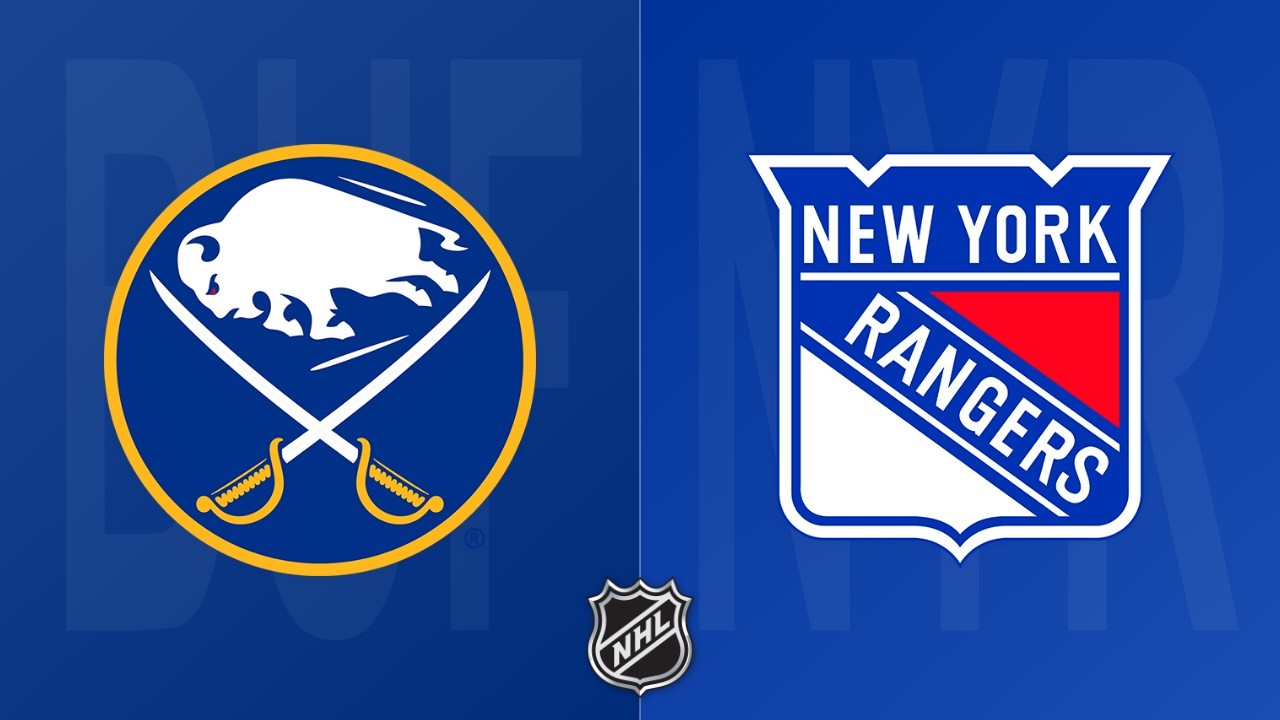 New York Rangers vs Buffalo Sabres poster