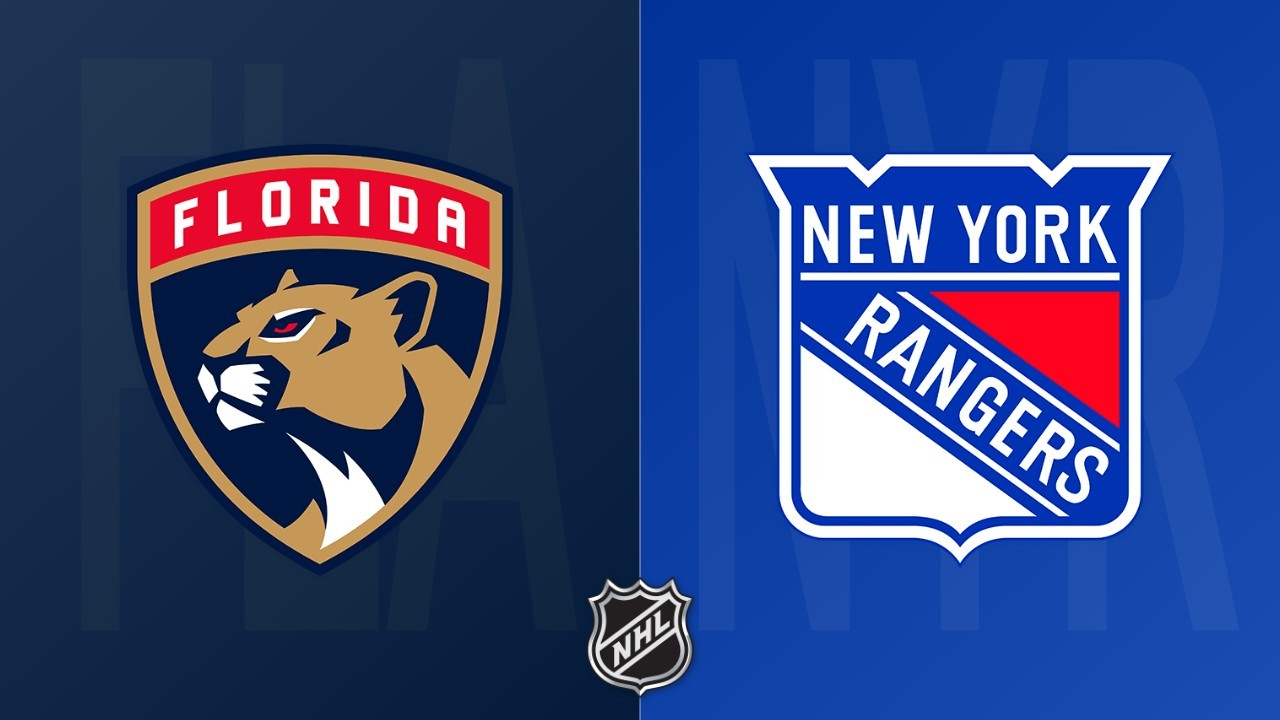 New York Rangers vs Florida Panthers poster