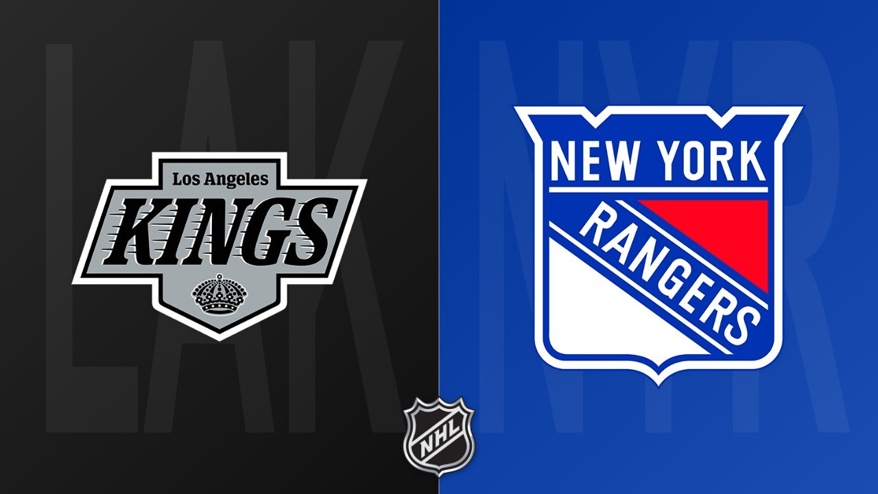 New York Rangers vs Los Angeles Kings poster