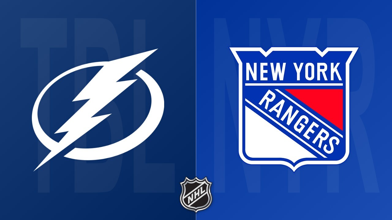 New York Rangers vs Tampa Bay Lightning poster
