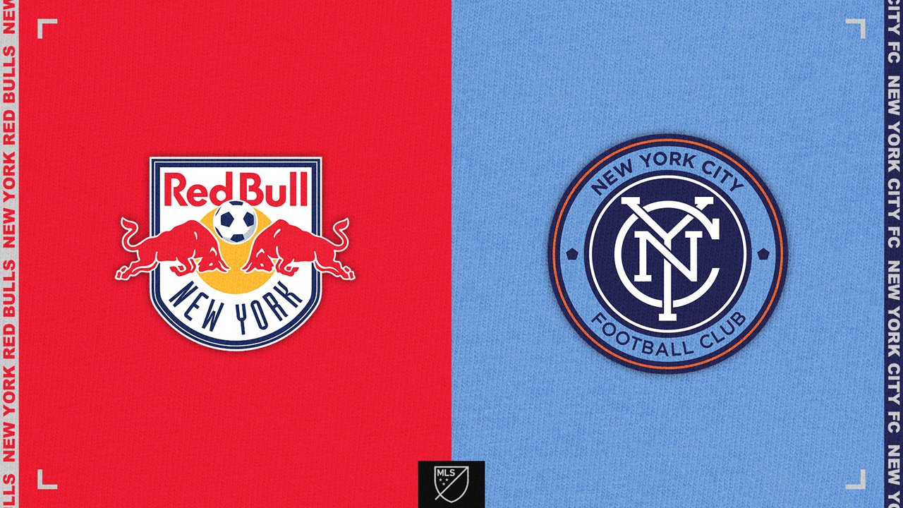 New York Red Bulls vs New York City FC poster