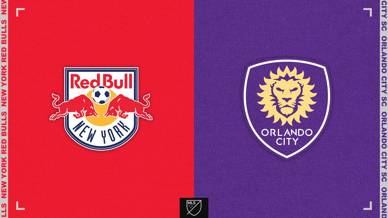New York Red Bulls vs Orlando City poster