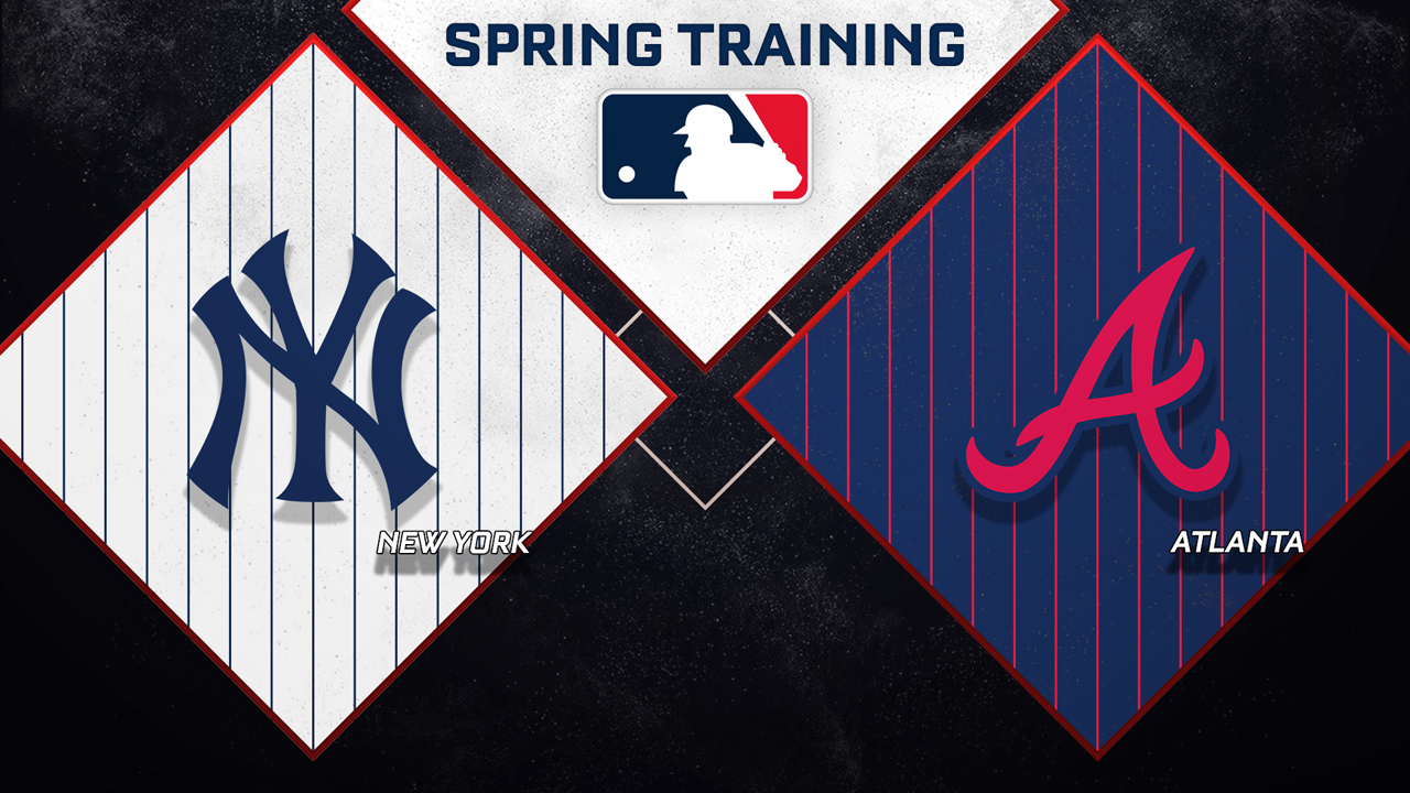 New York Yankees vs Atlanta Braves poster