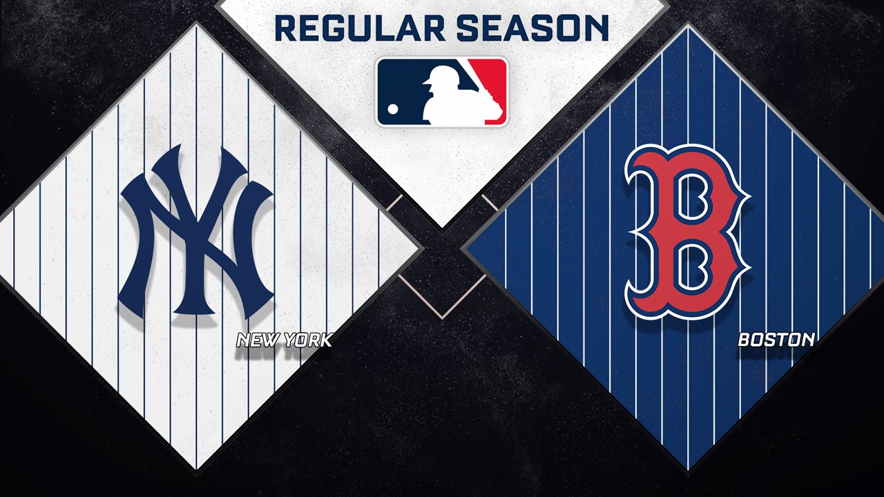 New York Yankees vs Boston Red Sox poster