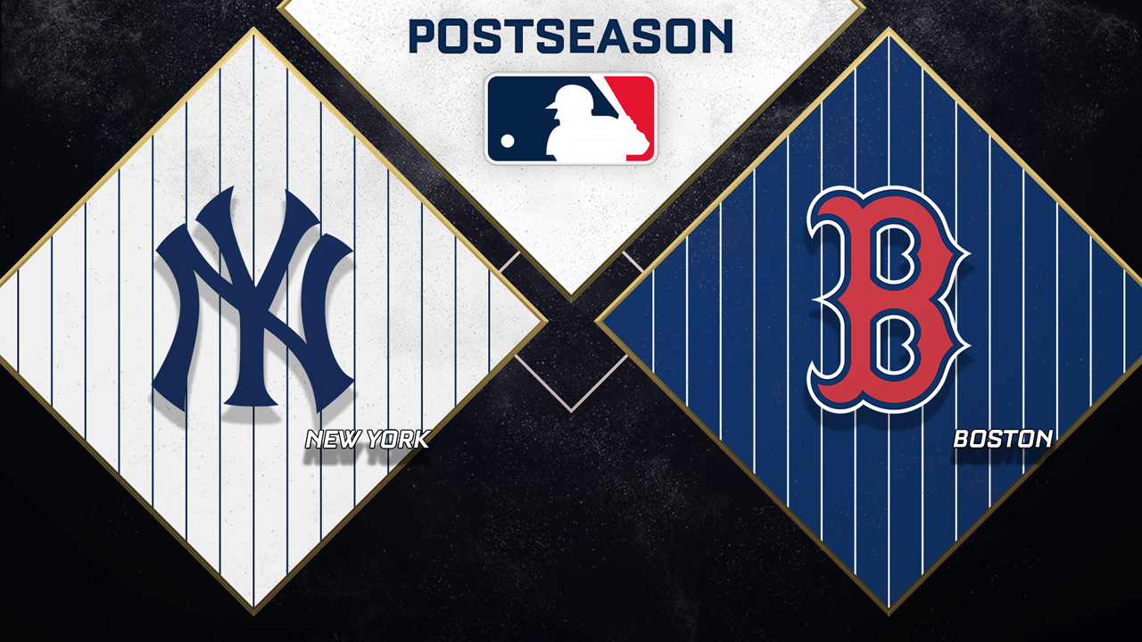 New York Yankees vs Boston Red Sox poster