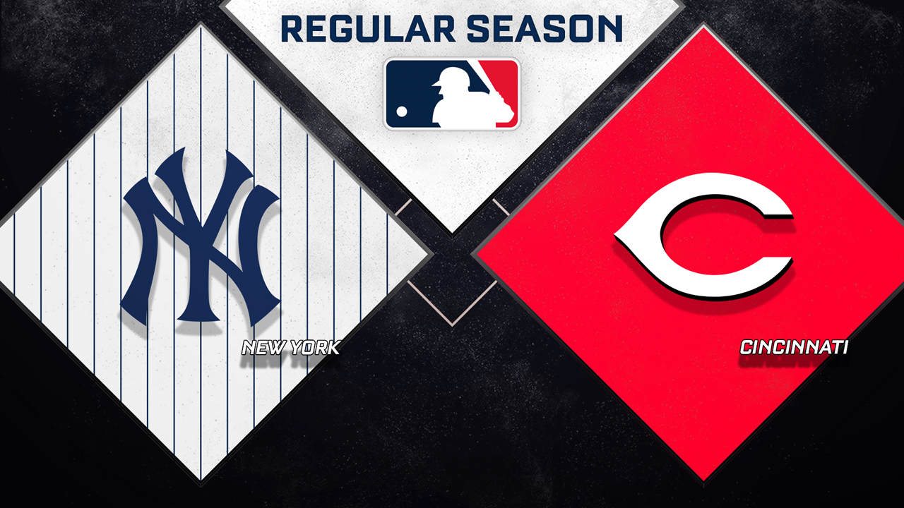 New York Yankees vs Cincinnati Reds poster