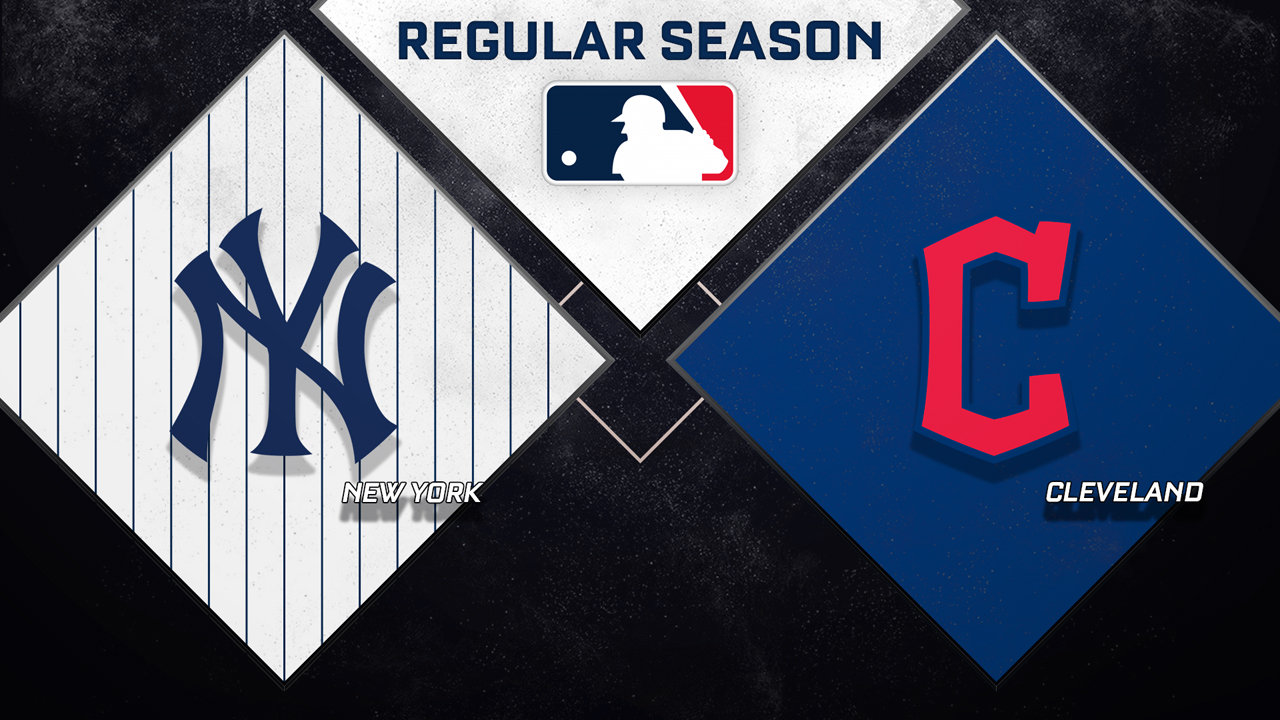 New York Yankees vs Cleveland Guardians poster