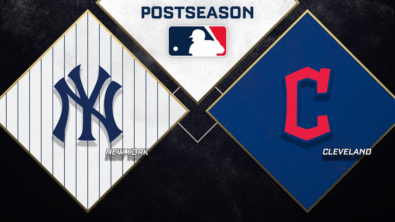 New York Yankees vs Cleveland Guardians poster
