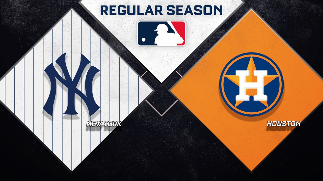 New York Yankees vs Houston Astros poster