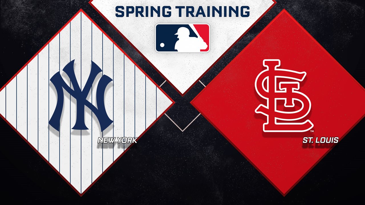New York Yankees vs St. Louis Cardinals poster