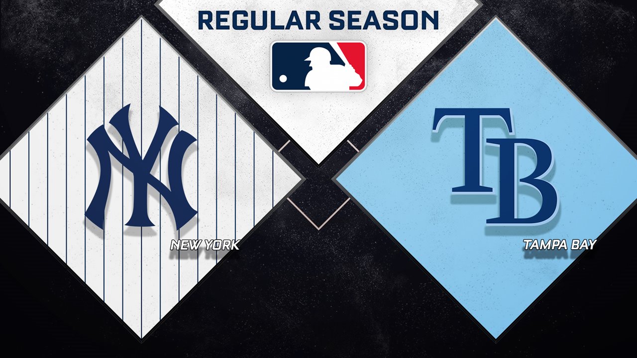 New York Yankees vs Tampa Bay Rays poster